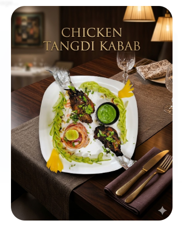 Chicken Tangdi Kabab